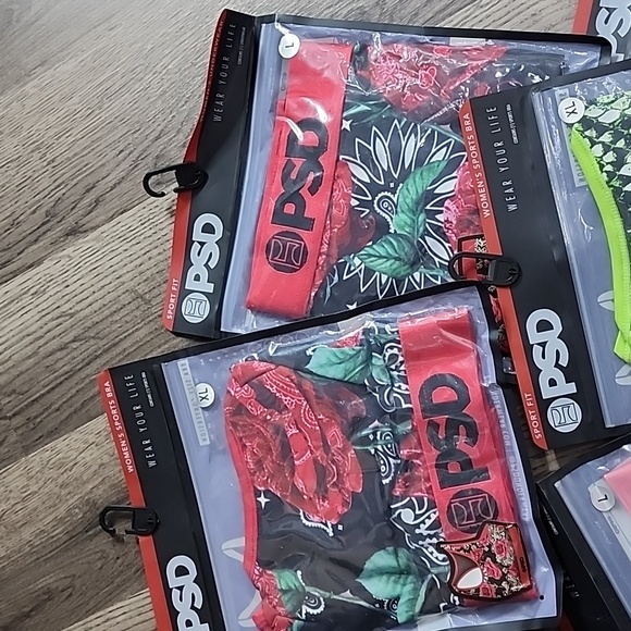 PSD 5 Sets of Sport Bra XL &             Boy Short L In Packages No CANCELATIONS - Picture 4 of 9